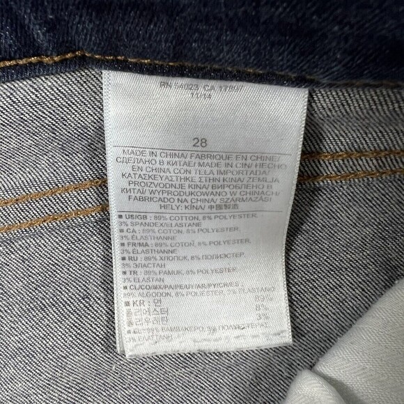 Banana Republic Premium Denim New Perfect Skinny Jeans Size 28 - Picture 6 of 10